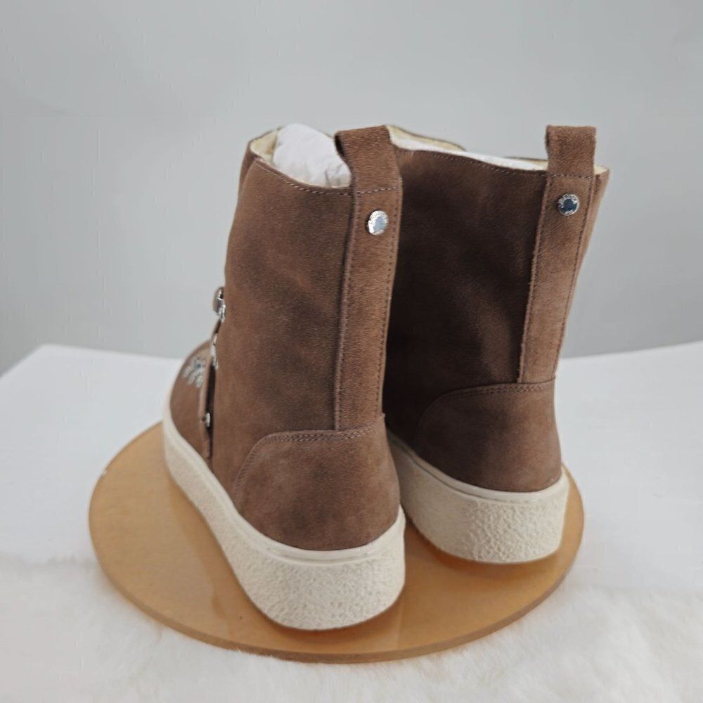 Women's Jslides Bolt Taupe Lined Boot, Size 8.5 M - Picture 7 of 11